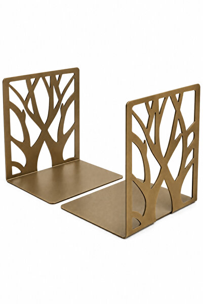 VENON 2 Pieces ❤️   Antique ❤️   Book Holder ❤️ Tree Pattern ❤️ Book Holder B...