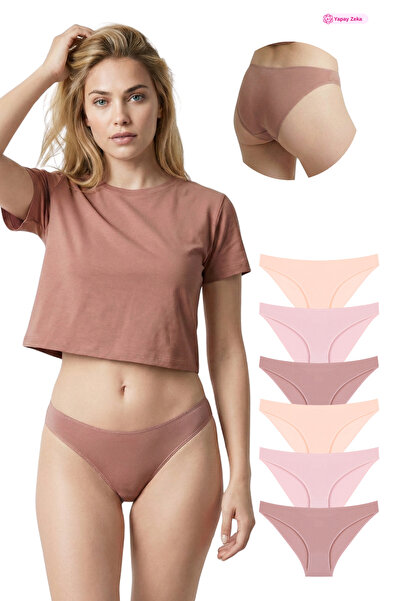 Newlilla 10010 Slip Pack of 6 Bikini Panties