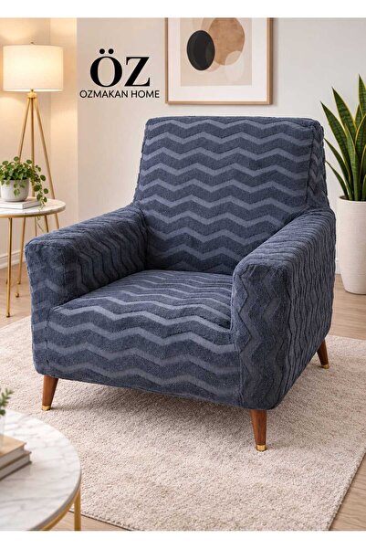 ÖZMAKAN Armchair Cover, Chair Cover 1 Piece Wellsoft Fabric