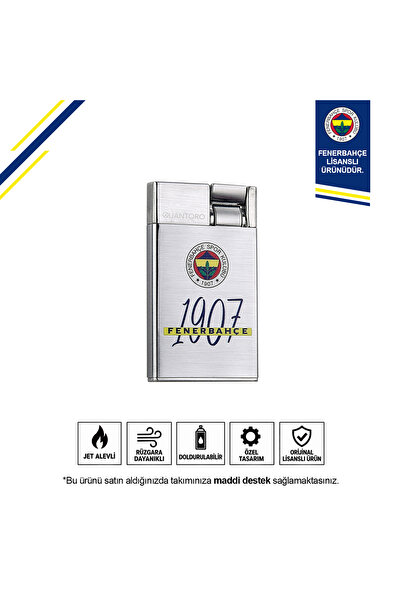 Fenerbahçe Premium Jet Kutulu Taraftar Çakmak QT-2