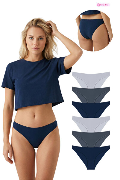 Newlilla 10010 Slip Pack of 6 Bikini Panties
