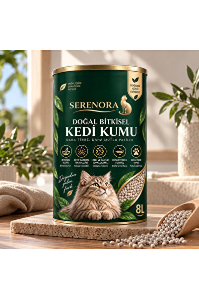 Doğal Bitkisel Kedi Kumu 8 L