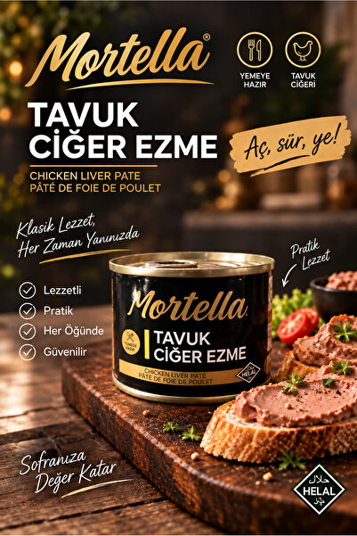 Tavuk Ciğer Ezme Konserve 185gr