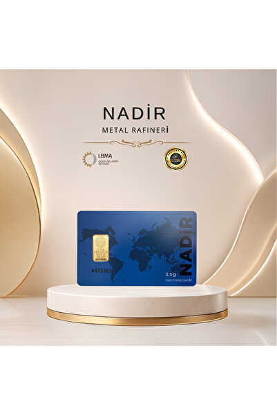 Nadir Gold Nadir 1 Adet 2.5 gr 24 Ayar Altın