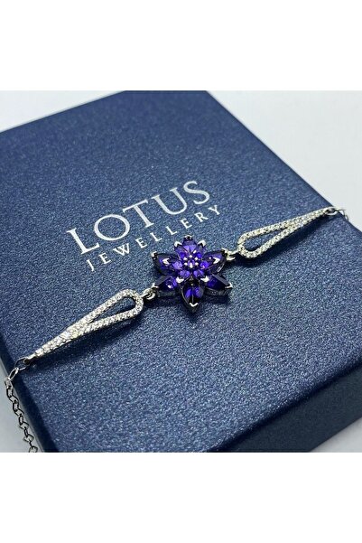 LOTUS JW Lotus Çiçeği Gümüş Bileklik | 925 Ayar Gümüş Bileklik