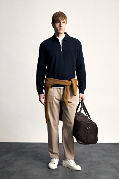DeFacto Tapered Fit Normal Waist Five-Pocket Trousers H7936Ax26Au