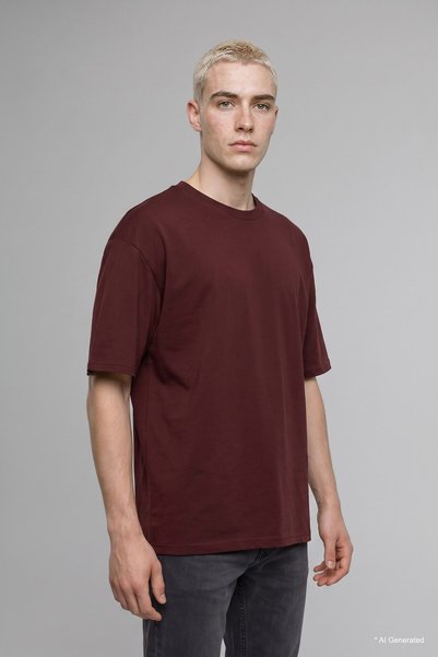 DeFacto Anti-Wrinkle Cotton Breathable Oversize T-Shirt X3926Az26Au