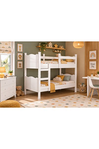 Afilli Ranza İkili Ayrılabilen Mdf Profilli 90x190 Beyaz