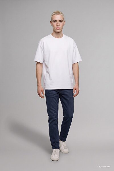 DeFacto Sergio Regular Fit Normal Bel Boru Paça Jean Pantolon H5831AX26AU