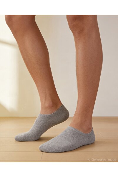 Bolero Unisex premium seamless invisible socks - grey
