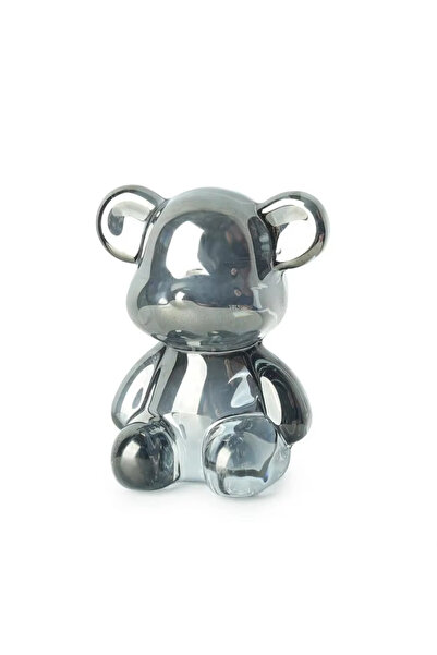 Choice1 xx Gray Color Crystal Cute Bear Figurines Collectible Paperweight Art...