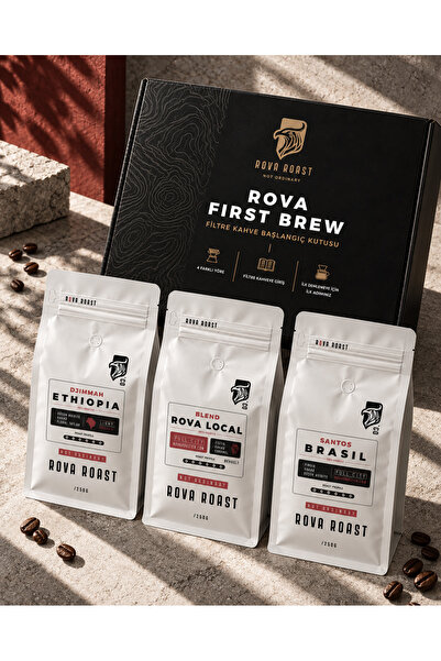 Rova First Brew Filtre Kahve Başlangıç Kutusu