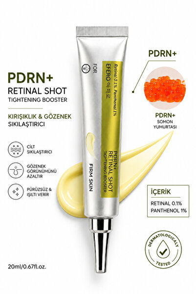efero Retinal PDRN Shot Micro Spicule Retinal Shot Sıkılaştırıcı & Güçlendiri...