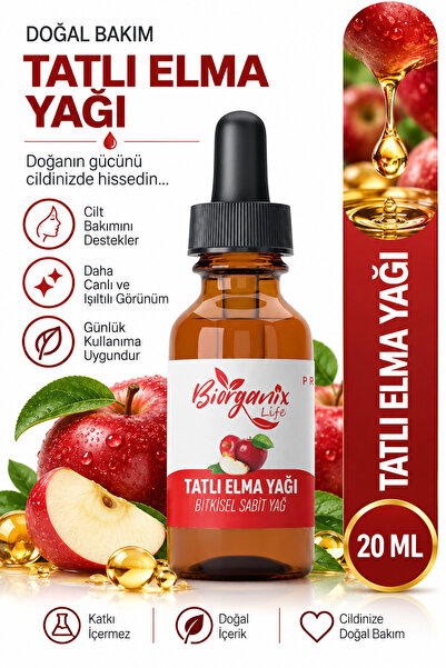 BiorganixLife Tatlı Elma Yağı 20 ml