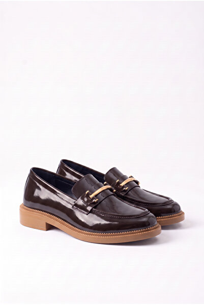 Shoesers Γυναικεία Παπούτσια Loafer Ειδικής Σχεδίασης με Κομψή Λεπτομέρεια Αγ...