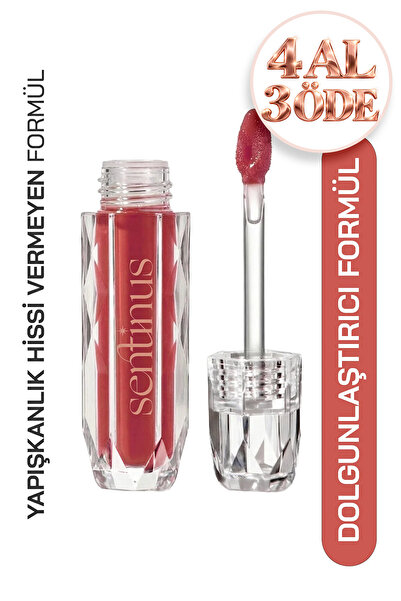 Sentinus LUNA Lip Gloss – Cam Etkili (Glass Lips), Parlak & Nemlendirici Duda...