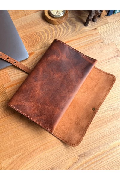 Wild West Crafted Book&Agenda Cover Case Genuine Leather Stylish and Practical Design.Birthday&Mother&Father's Day Gift
