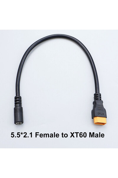 Choice3 محول طاقة 5521 F إلى XT60 M، موصل ذكر وأنثى XT60 إلى محول شحن بطارية ...