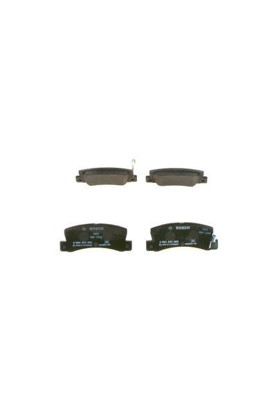 Bosch Комплект спирачни накладки, дискова спирачка 0 986 424 383