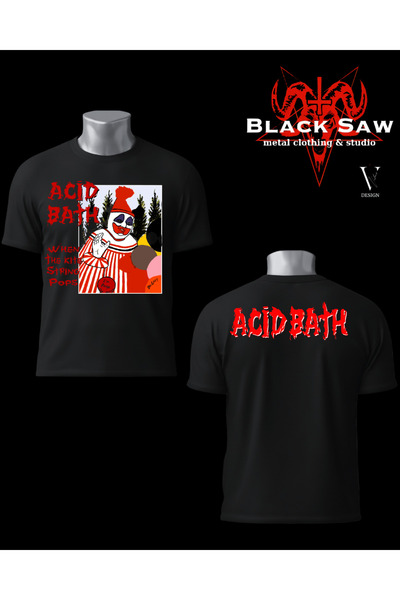valens design Μεταλλικό μπλουζάκι Acid Bath Sludge