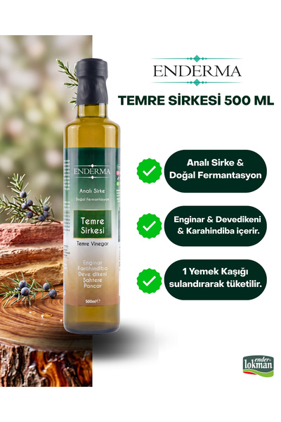 Ender Lokman Temre Sirkesi 500 ml