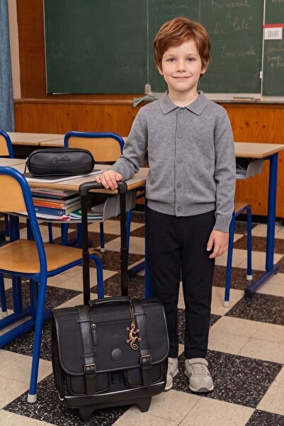 Fulla Moda Beli Bağcıklı Penye Kumaş Unisex Çocuk Pantolon