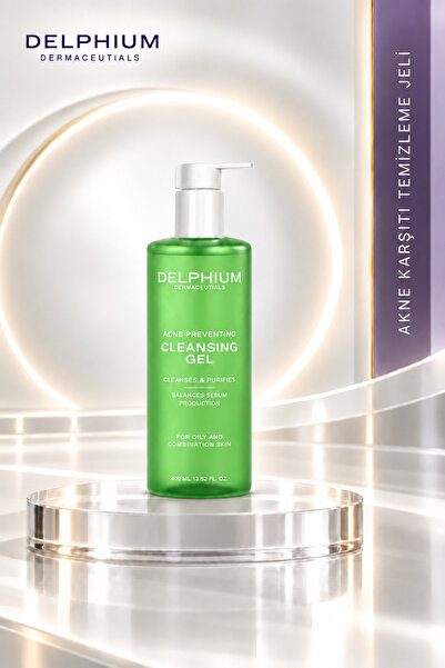 DELPHİUM Acne Preventing Temizleme Jeli