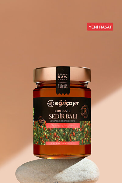 Eğriçayır Organik Sedir Balı Ta17+ 450 Gr