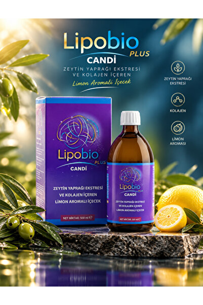 Lipobio Lipobioplus Candi Zeytin Yaprağı Ekstresi ve Kolojen İçeren Limon Aro...