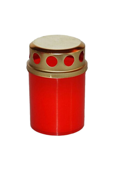 KingAroma Set de 28 bucăți candele cu capac, tip 1-50 roșu, 15 ore și ulei parfumat pentru candela Athos 50 ml