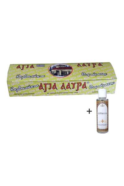 KingAroma Set de cărbune pentru tămâie, 24 rulouri x 6 tablete și Ulei parfum...