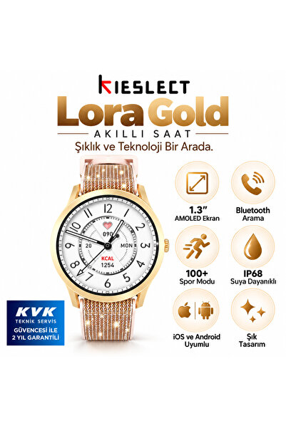 Kieslect Lora Gold Sesli Asistan Ve Arama Özellikli Akıllı