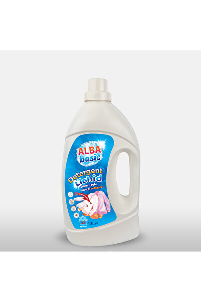 ALBA BASIC Detergent lichid Blue pentru rufe albe și colorate – 1.6L