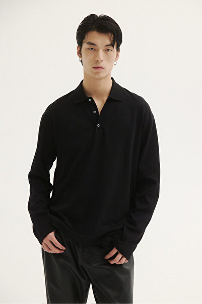 H&M Cooling Uzun Kollu Polo Üst Regular Fit