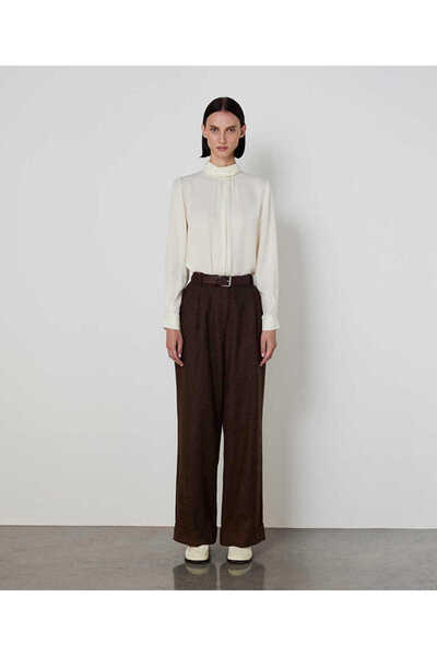 Machka WIDE LEG FİT YÜN PANTOLON