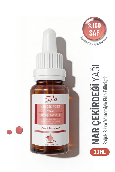 Tala Nar Çekirdeği Yağı %100 Saf Ve Doğal Soğuk Sıkım 20 Ml