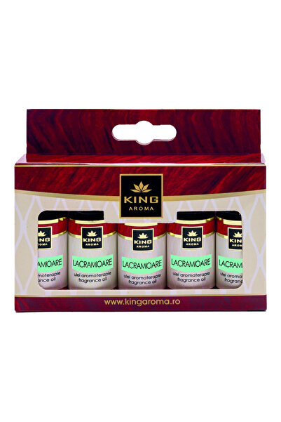 KingAroma Pachet 5 uleiuri parfumate aromaterapie KING Aroma LACRAMIOARE, 10ml