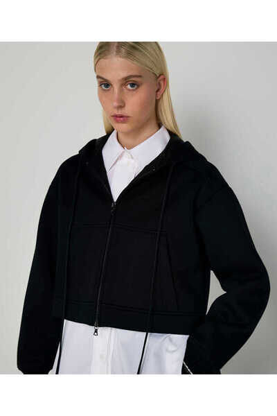 Machka KONTRAST MANŞETLİ SWEATSHIRT