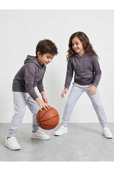 Styli Toddler Unisex Cotton Hoodie With Kangaroo Pocket