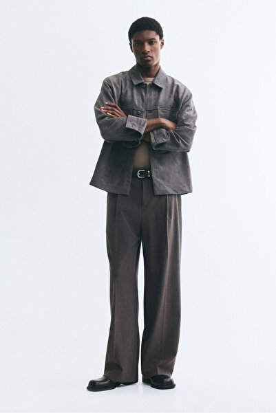 H&M Takım Pantolonu Loose Fit