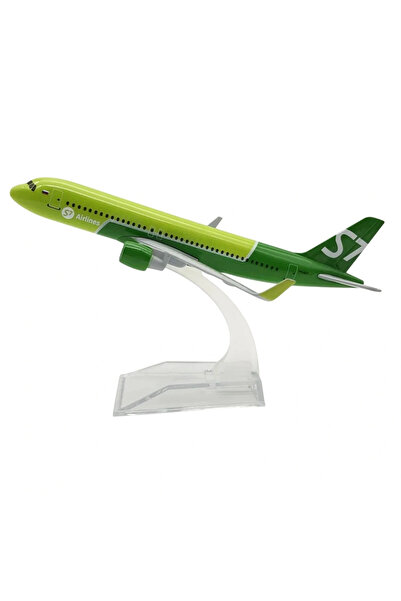 OEM Μοντέλο αεροπλάνου JSK Siberia Airlines S7 Airbus A320, μεταλλικό, 16 εκ....