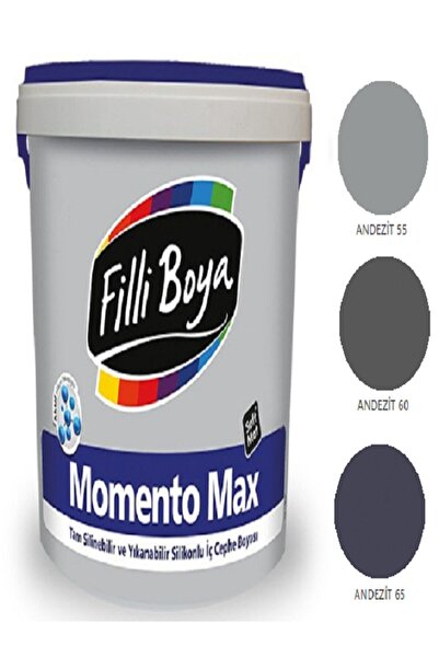 Filli Boya Momento Max Tam Silinebilir Yıkanabilir Silikonlu Mat Boya (andezi...
