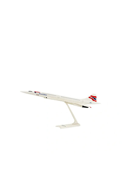 PPC Holland Machetă de avion British Airways Concorde, plastic, 25 cm, 1:250