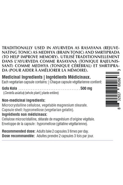 provita Gotu Kola – 500 mg, 120 capsule
