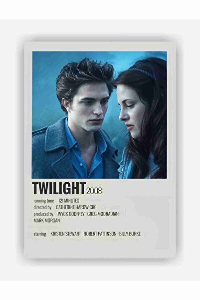 fırsatlar diyarı Twilight Film Info Card Bilgi Kartı Duvar Posteri