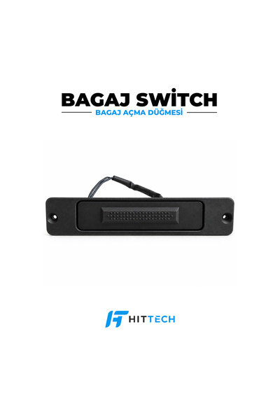Hittech Fiat Fiorino, Citroen Nemo ve Peugeot Bipper Uyumlu Bagaj Açma Düğmes...