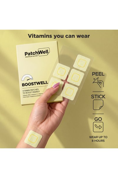 PatchWell Vitamins you can wear BoostWell