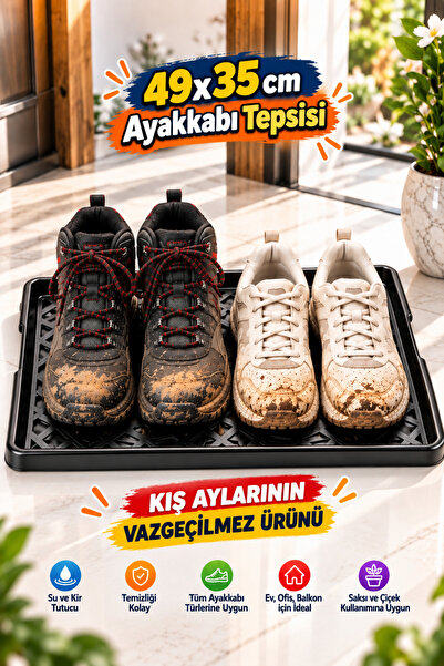 Funny Life Multix Gondol Ayakkabı Tepsisi Ikea Ayakkabı Standı 49x35 Cm