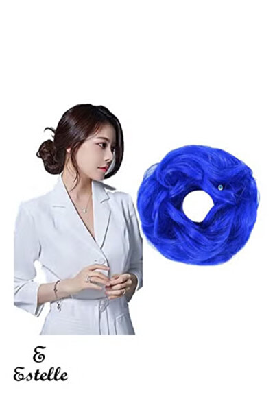 Estelle Messy Bun Scrunchie with Elastic Rubber Band, Updo Chignon Donut Pony...