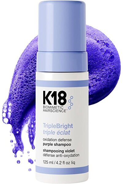 K18 Triplebright Triple Eclat - Mor Şampuan